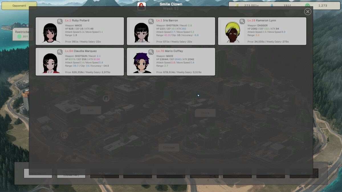 Unit League 探索場景展示