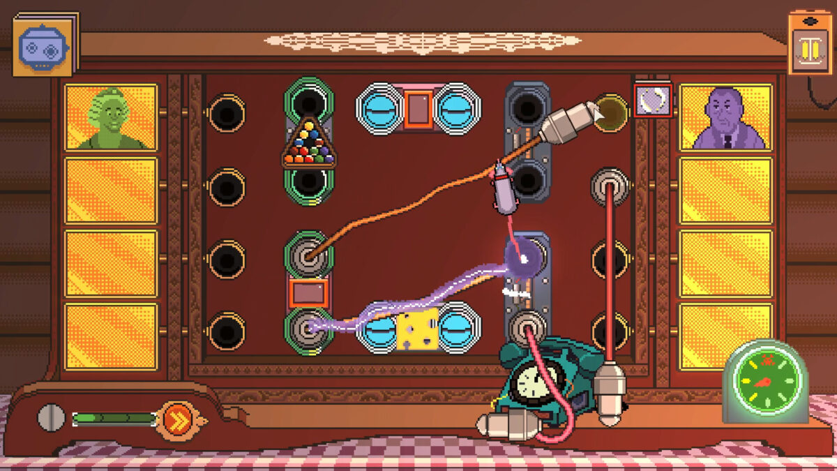 白宮接線室的內部場景，充滿豐富的可互動細節