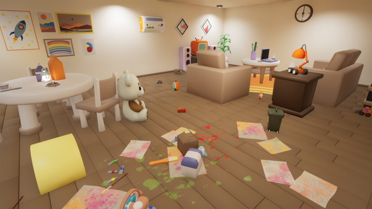 玩具坦克戰鬥畫面