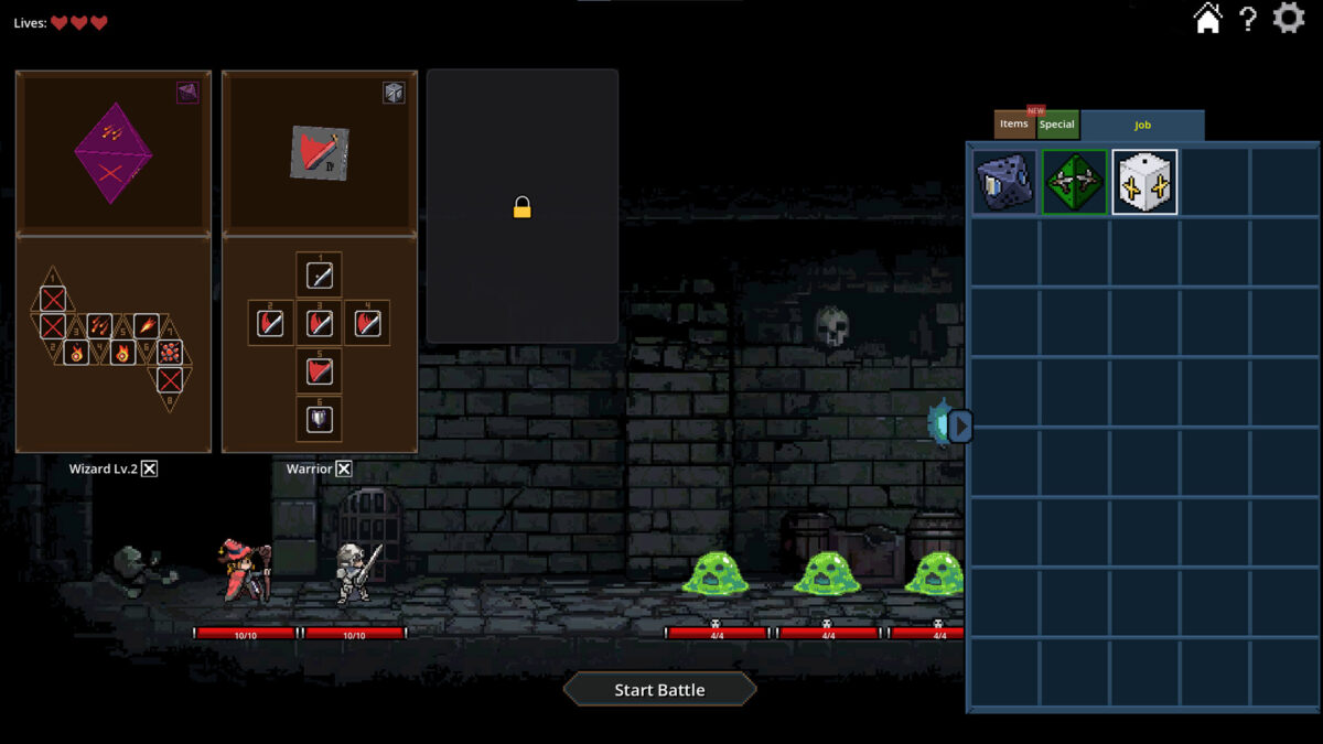 遊戲中的五大職業各有不同的戰鬥定位