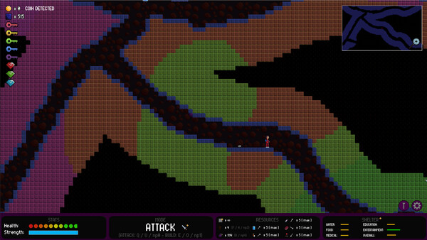地底世界探索畫面