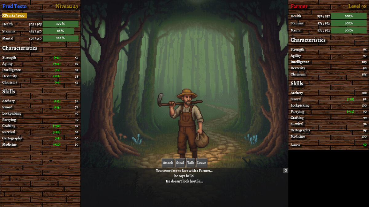 與神祕 NPC 的對話與抉擇