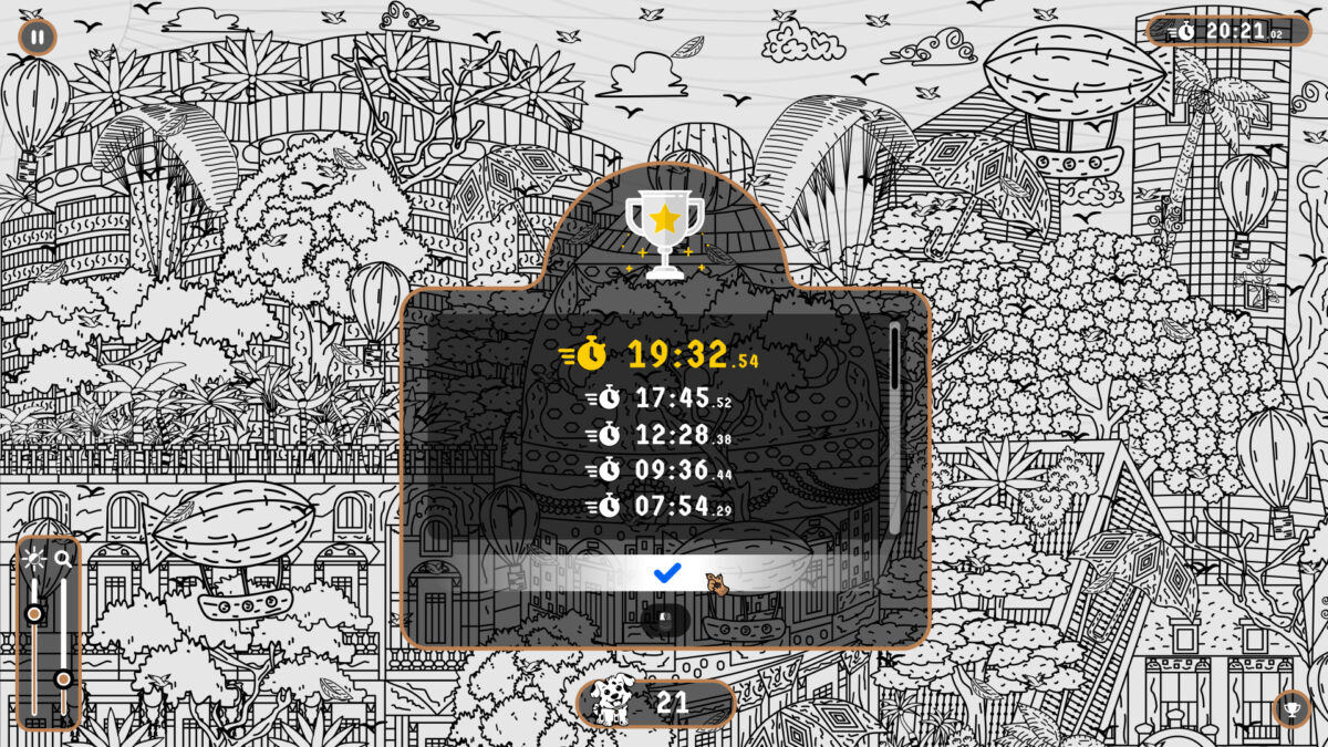 101 Dogs Hidden in Madrid 遊戲實機操作畫面 3