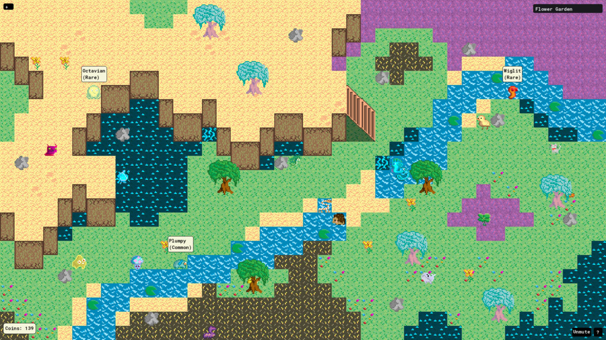 夜間模式下的花園美景