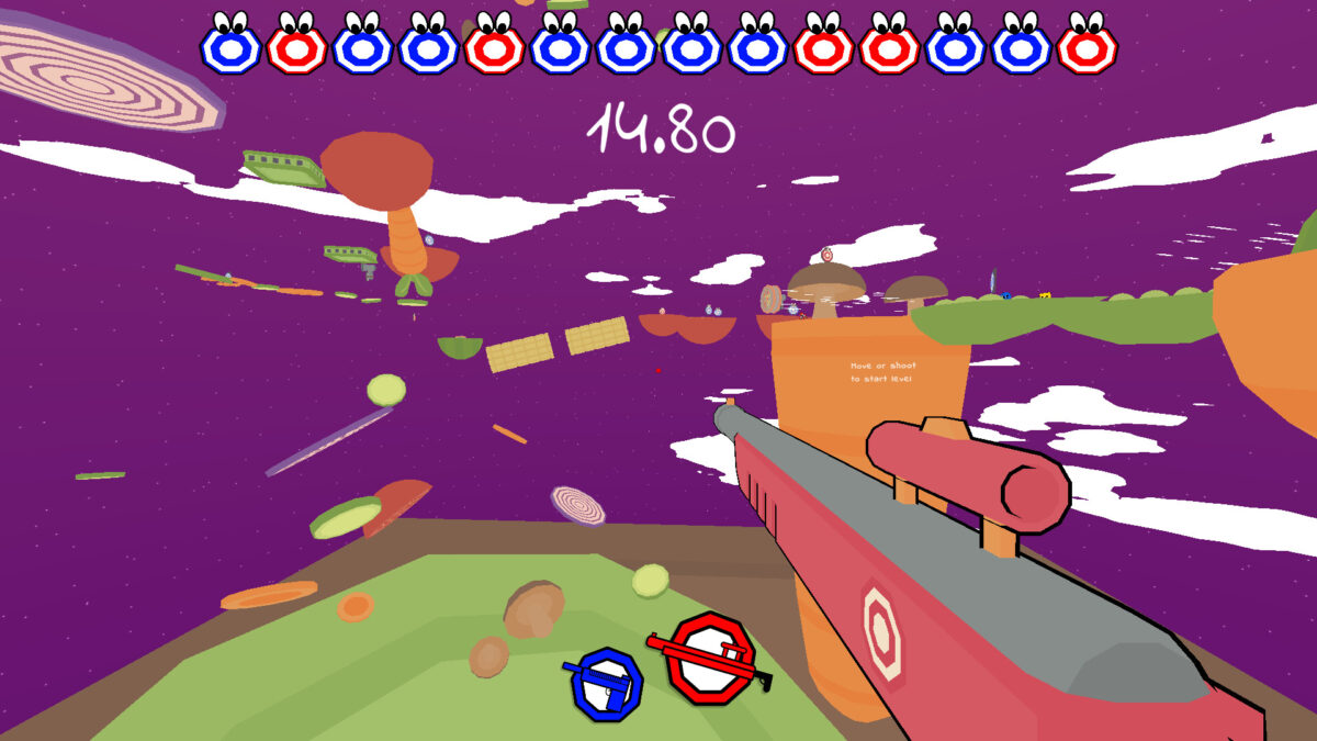 第一人稱視角下的精準射擊