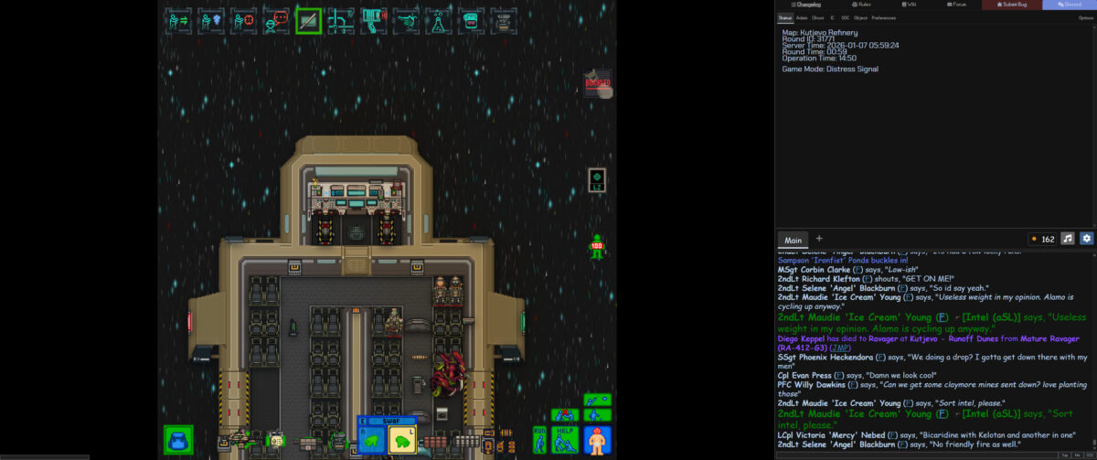 海軍陸戰隊正在進行緊急醫療手術