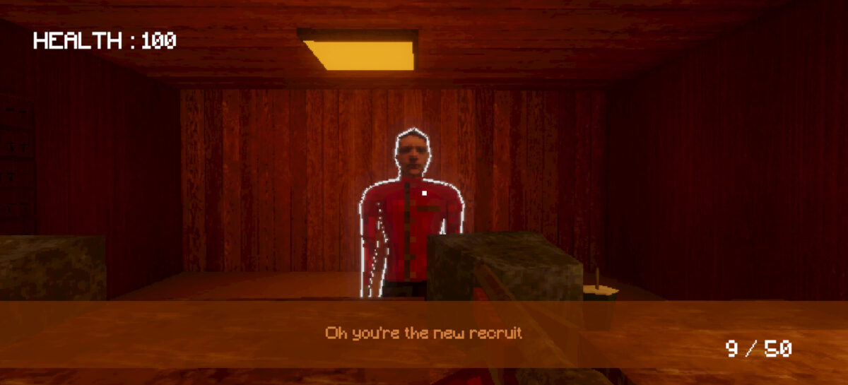 車廂內的細緻像素建模