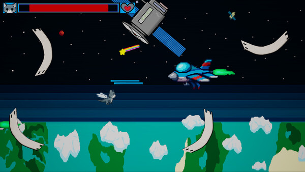 Omni Kitty 遊戲頭目戰場景構圖