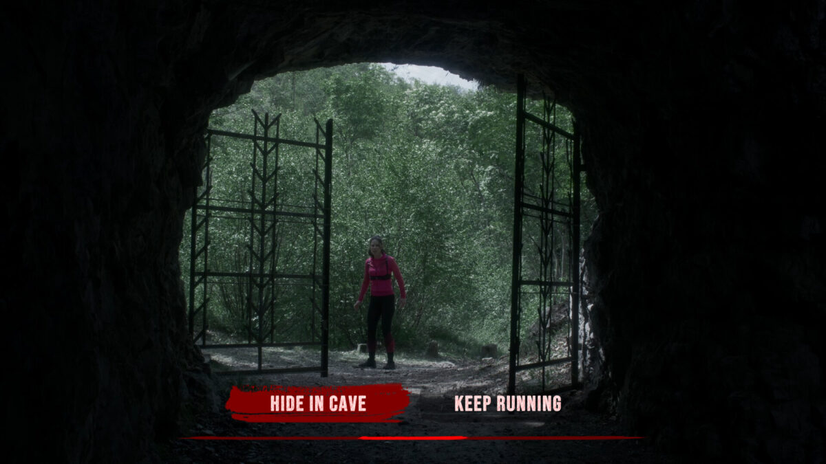 驚悚緊張的劇情互動瞬間