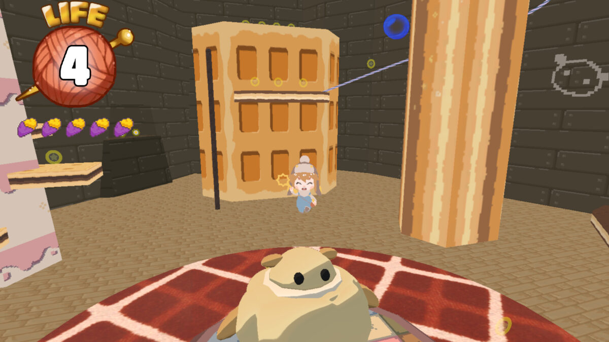 遊戲中的 Boss 戰場景,充滿視覺衝擊力