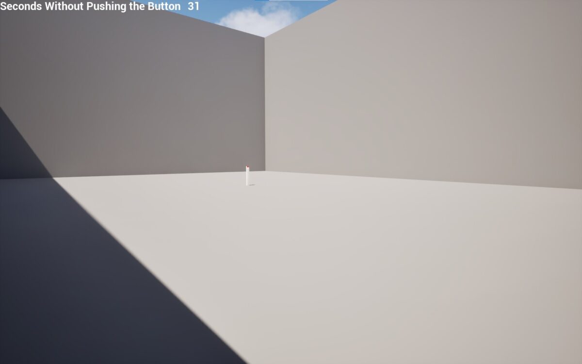 遊戲截圖 3：純白空間的沈浸感