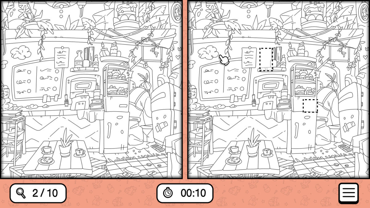 細節滿滿的手繪場景