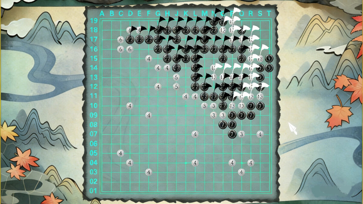 棋盤部署與戰鬥場景截圖