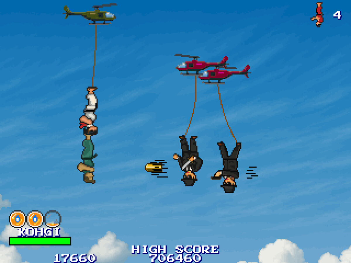 遊戲實機戰鬥畫面 2