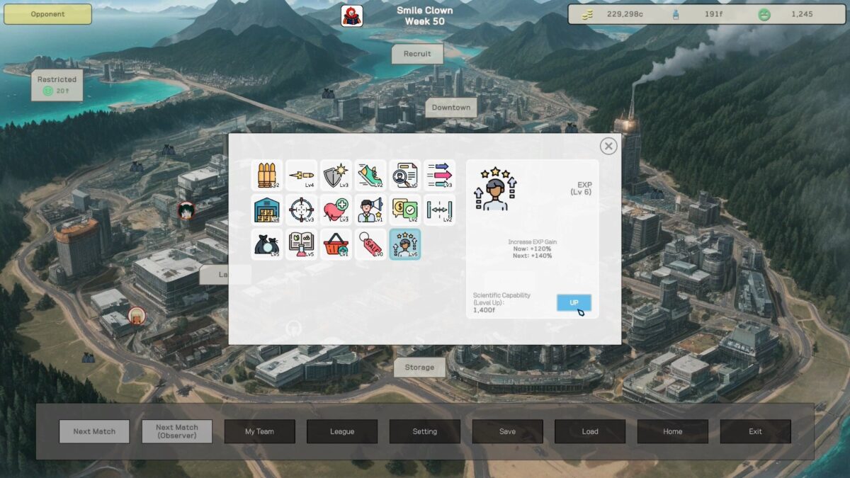 Unit League 技能與效果截圖