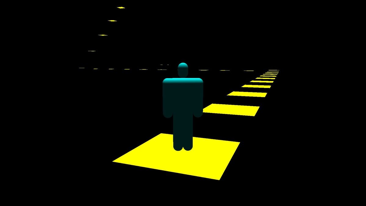 Crazy World 極簡探索畫面