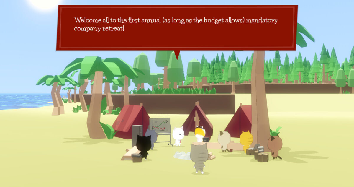 老闆在海灘上迎接你