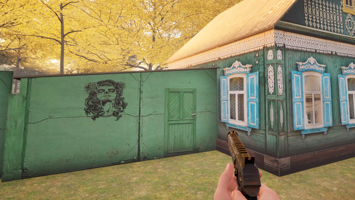 化學工廠關卡的內部場景展示