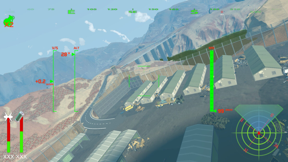 夜間作戰的燈光與氛圍