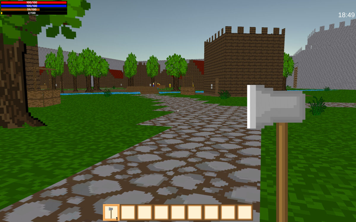 廣闊的大地圖探索系統