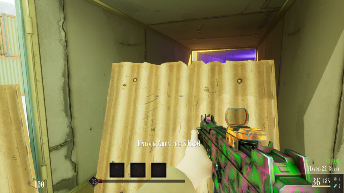 遊戲中不同的場景切換與敵人變體