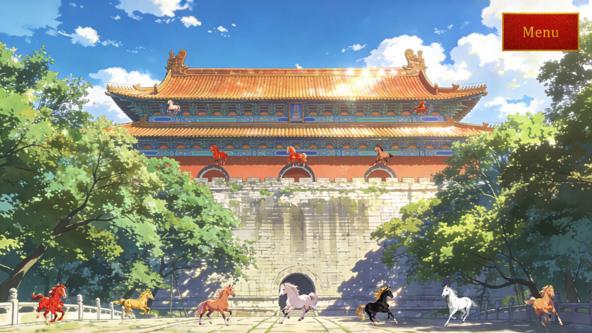 遊戲中展現的壯麗自然景觀