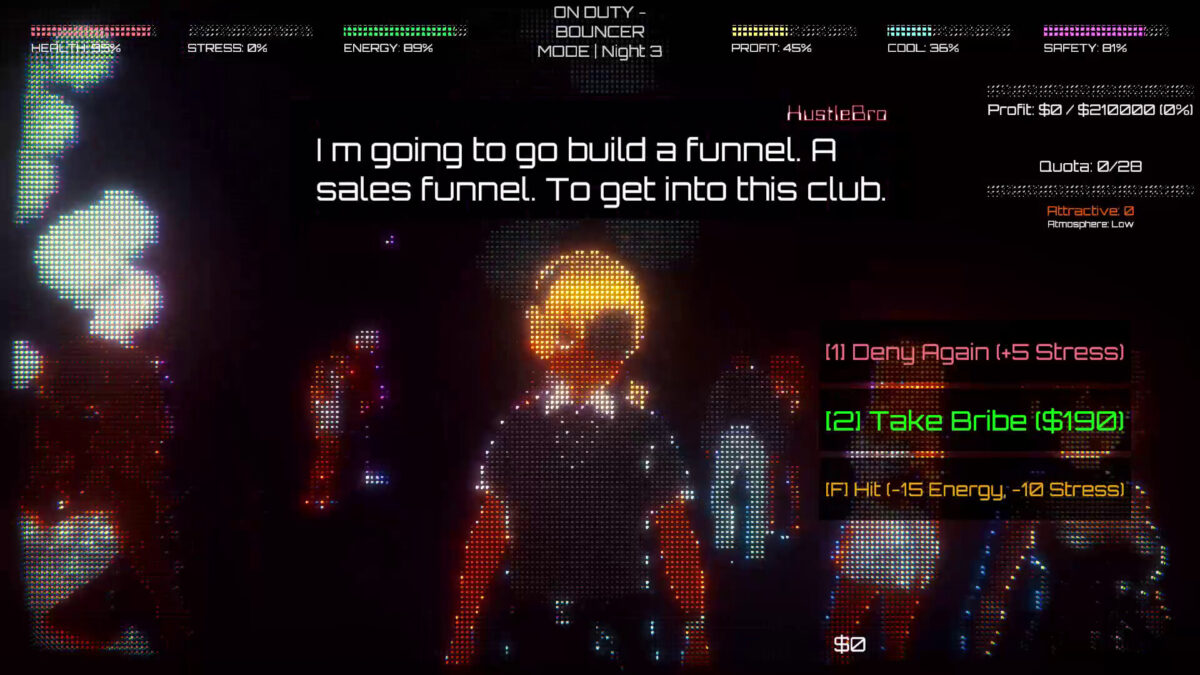 深夜俱樂部外的排隊人潮