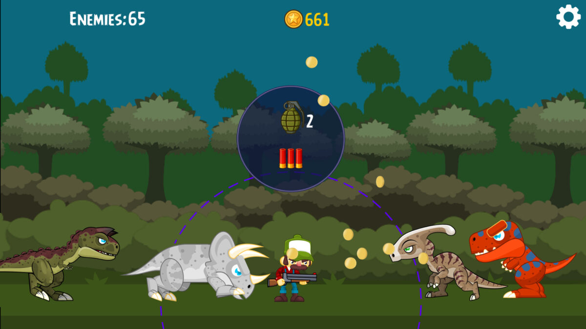 對抗特殊怪物的戰鬥場景