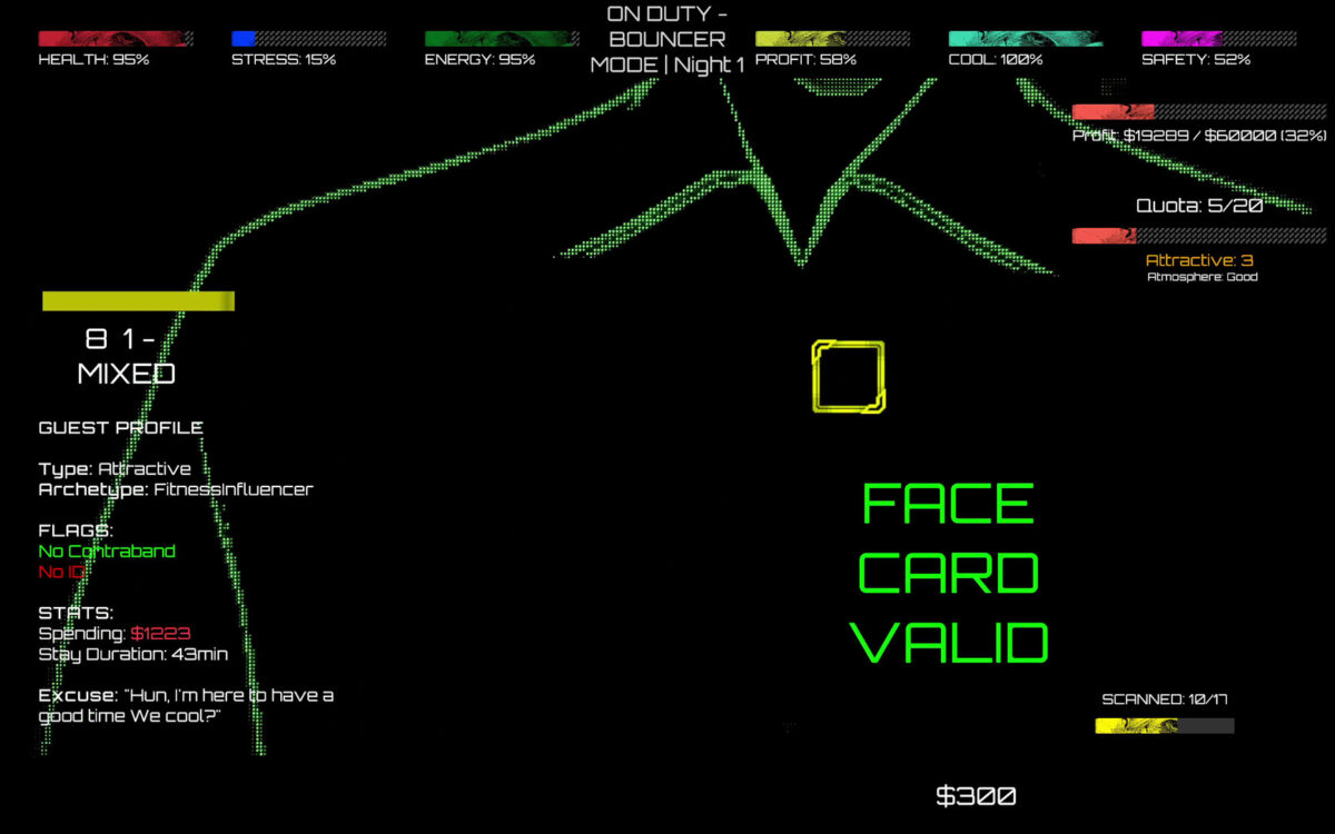 保鑣的工作視角與審查介面