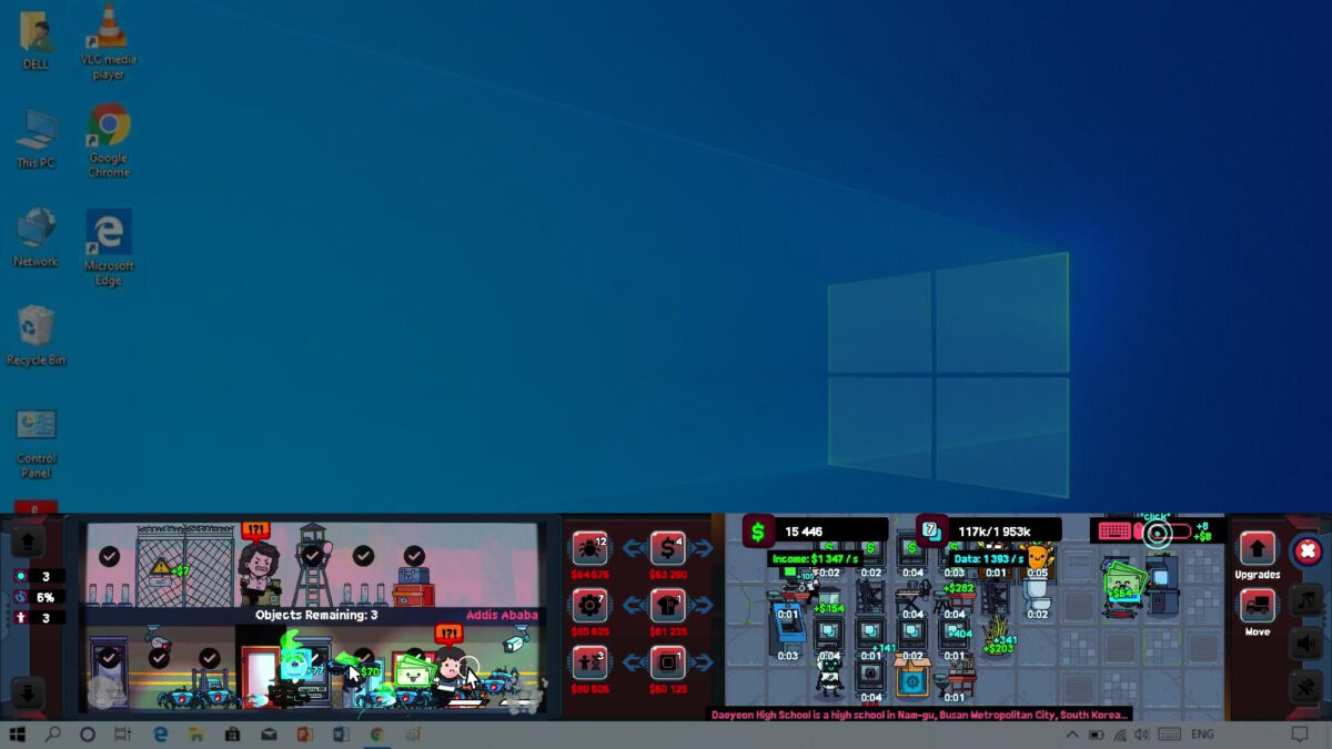 Rogue AI: Idle Domination 全球駭入畫面