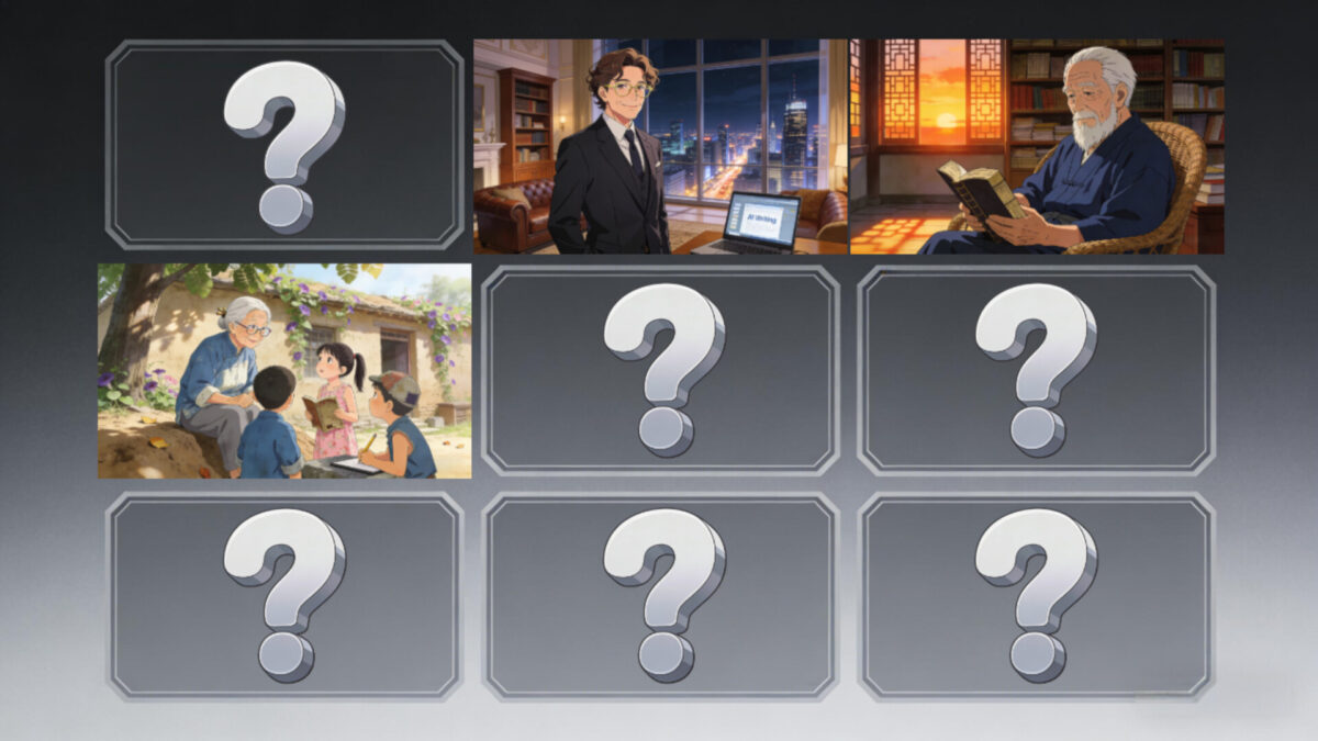 人物成長與數值介面