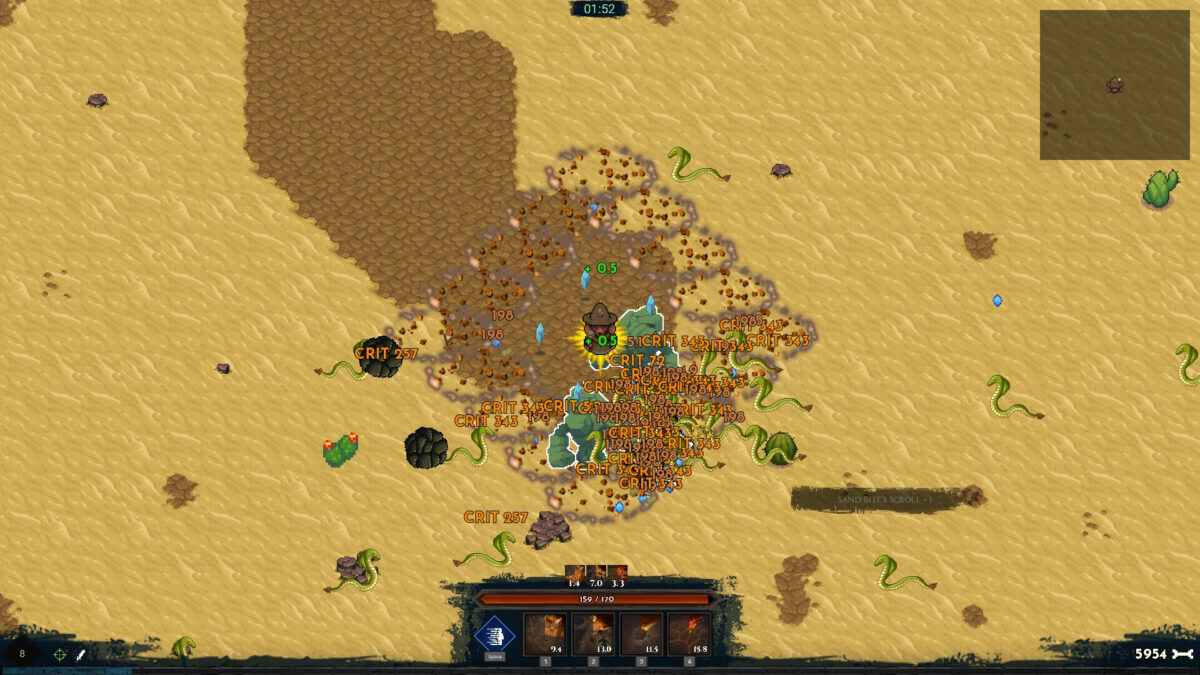 遊戲中的元素法術特效展現