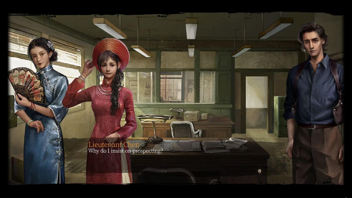 帶有神祕色彩的手繪原畫