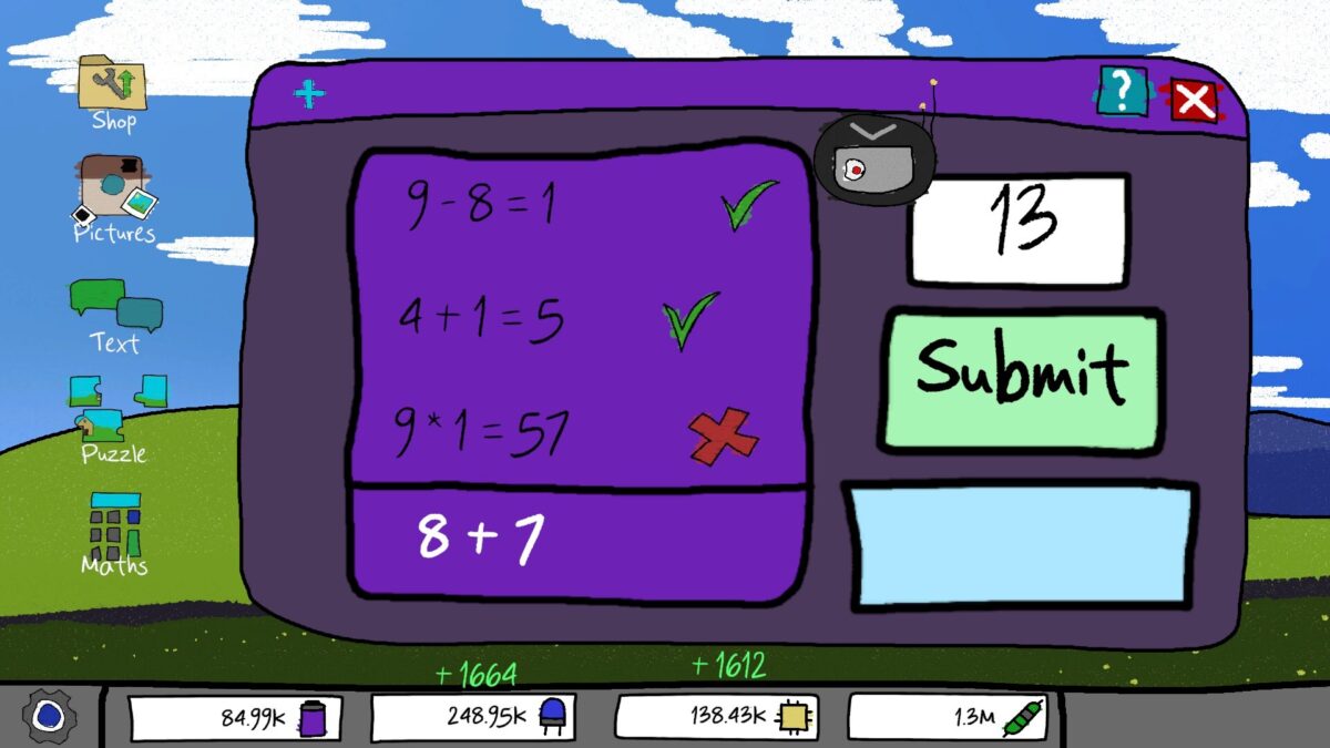 遊戲中的拼圖驗證環節