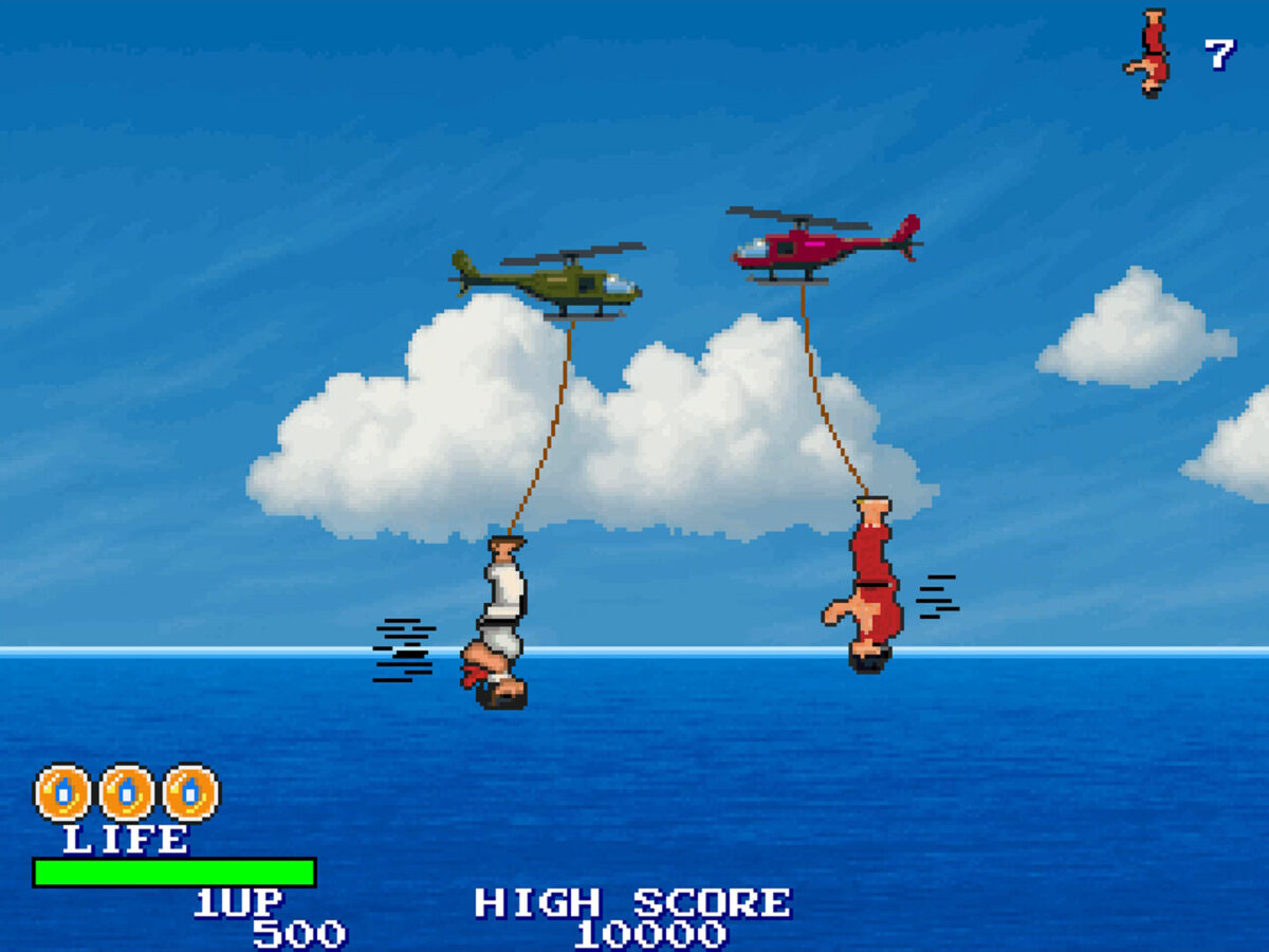 遊戲實機戰鬥畫面 1