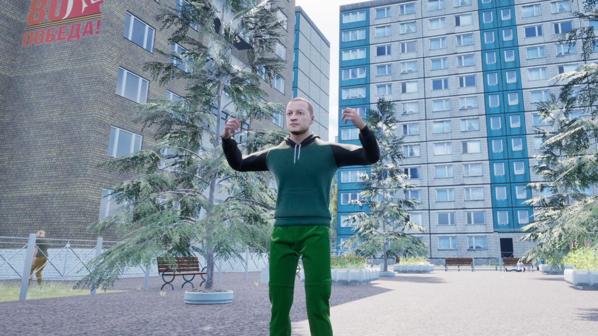 米萊娜格勒的小鎮街景與探索元素