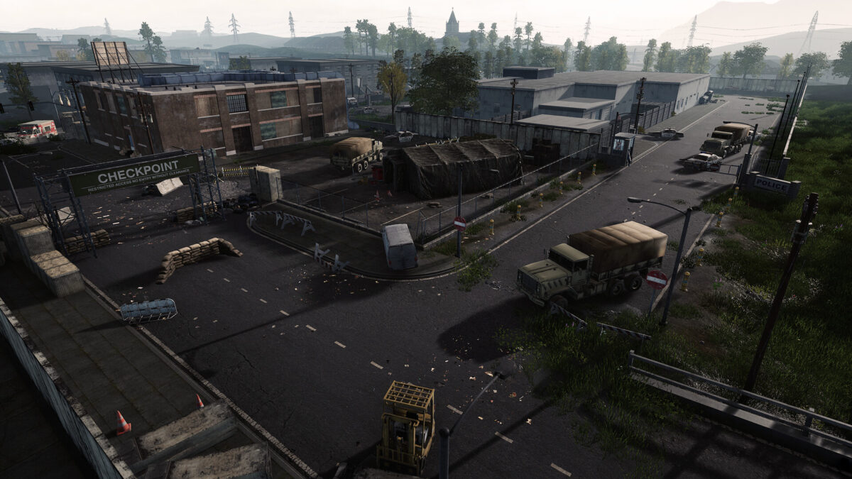 室內場景的戰術戰鬥與搜刮