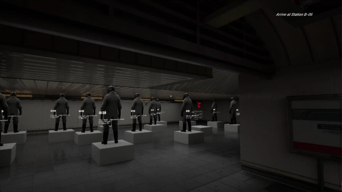 白色協議 The White: Protocol 系統崩解視覺