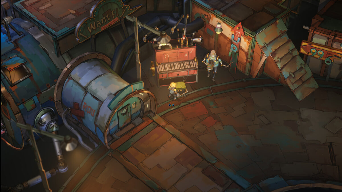 與神祕機器人 NPC 的互動