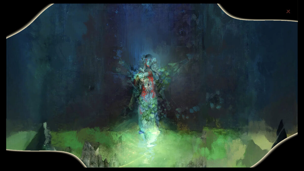 遊戲中的對話選擇介面