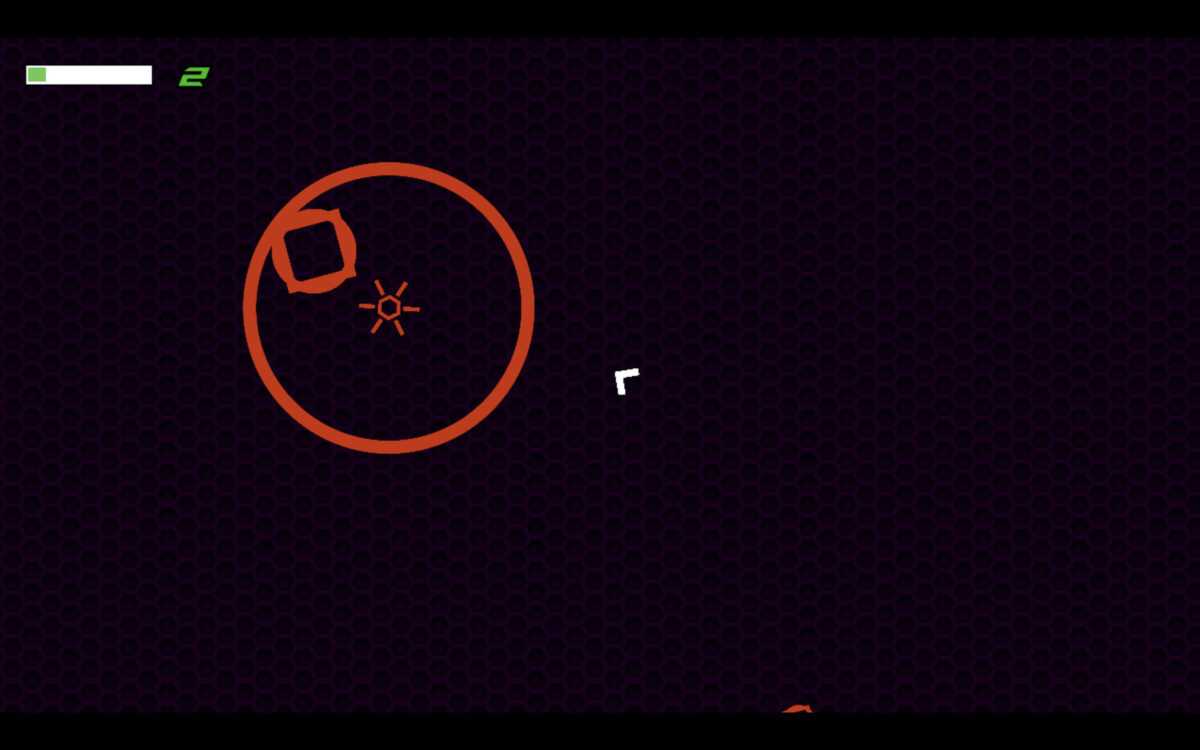 Polygon Panic 遊戲中的多樣敵人