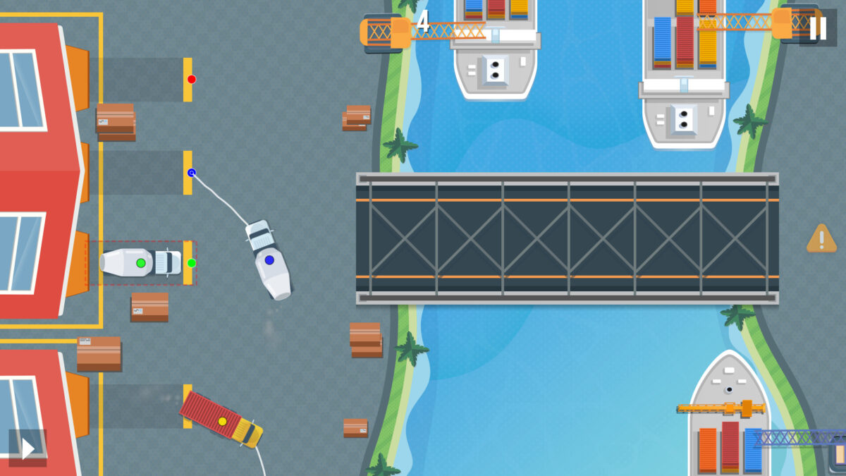 《Truck Master》密集車流與路線管理