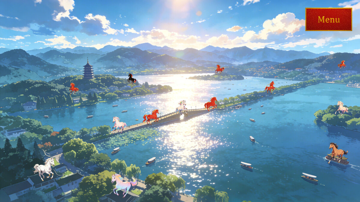 伯樂相馬：華麗的地圖場景