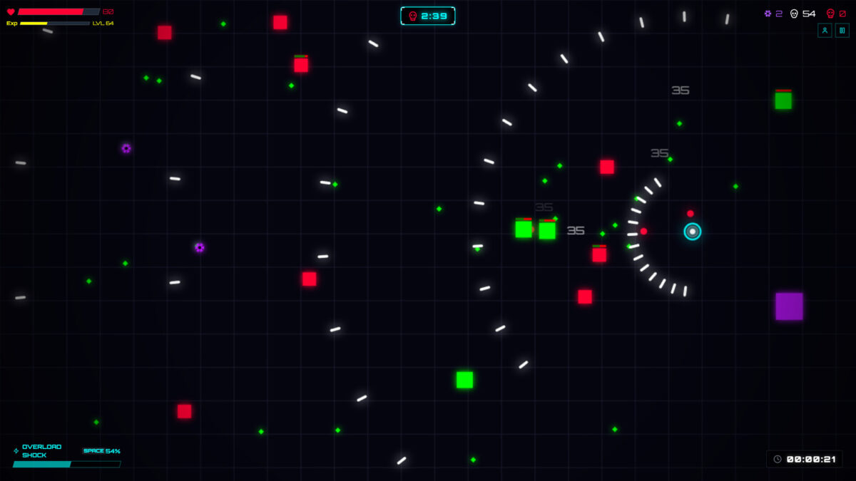 NeonSurvivor 獨特的賽博像素美術風格