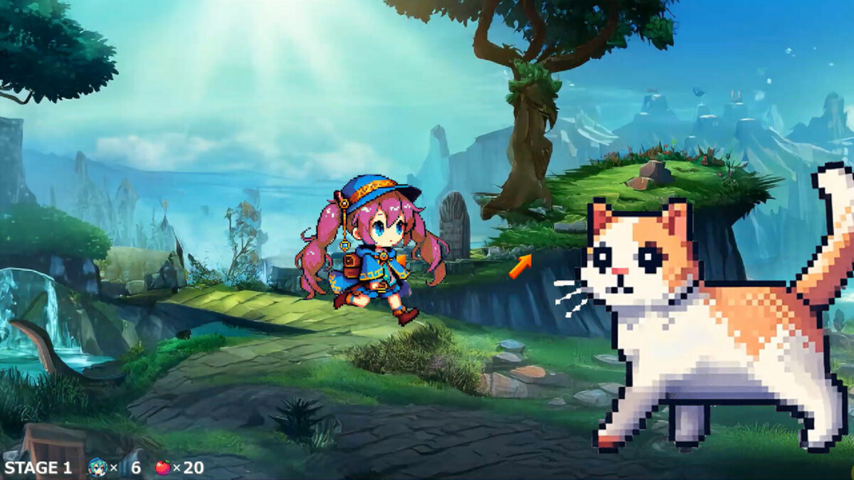 流暢的動作平台闖關