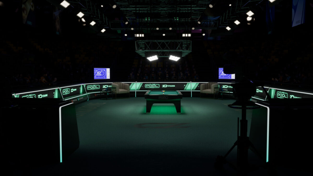 Pure Pool Pro 華麗的遊戲場景