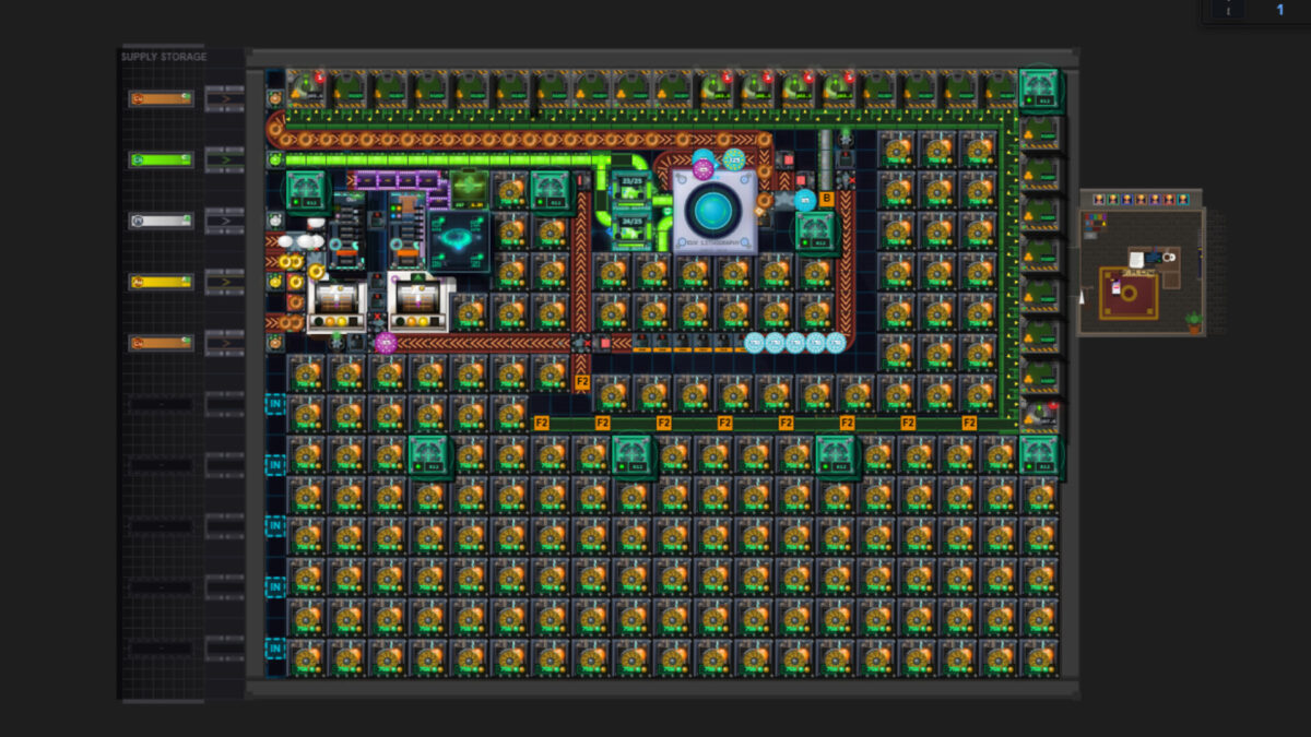 高精細像素工廠場景