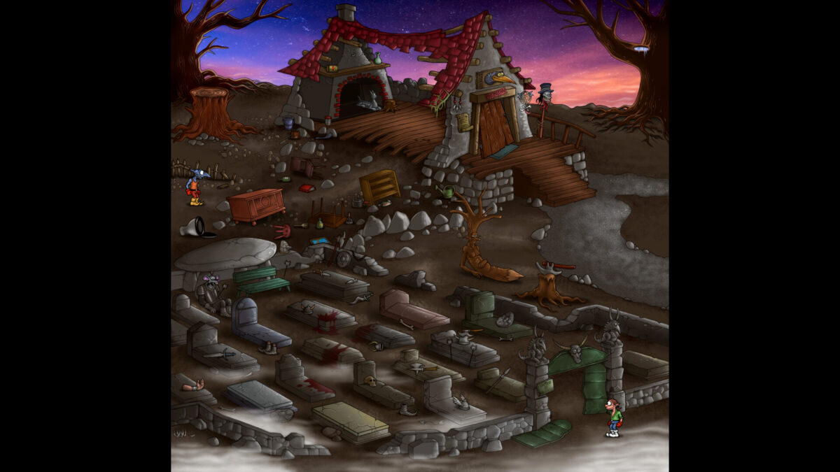 GOBLiiNS6 奇幻奇異的場景設計