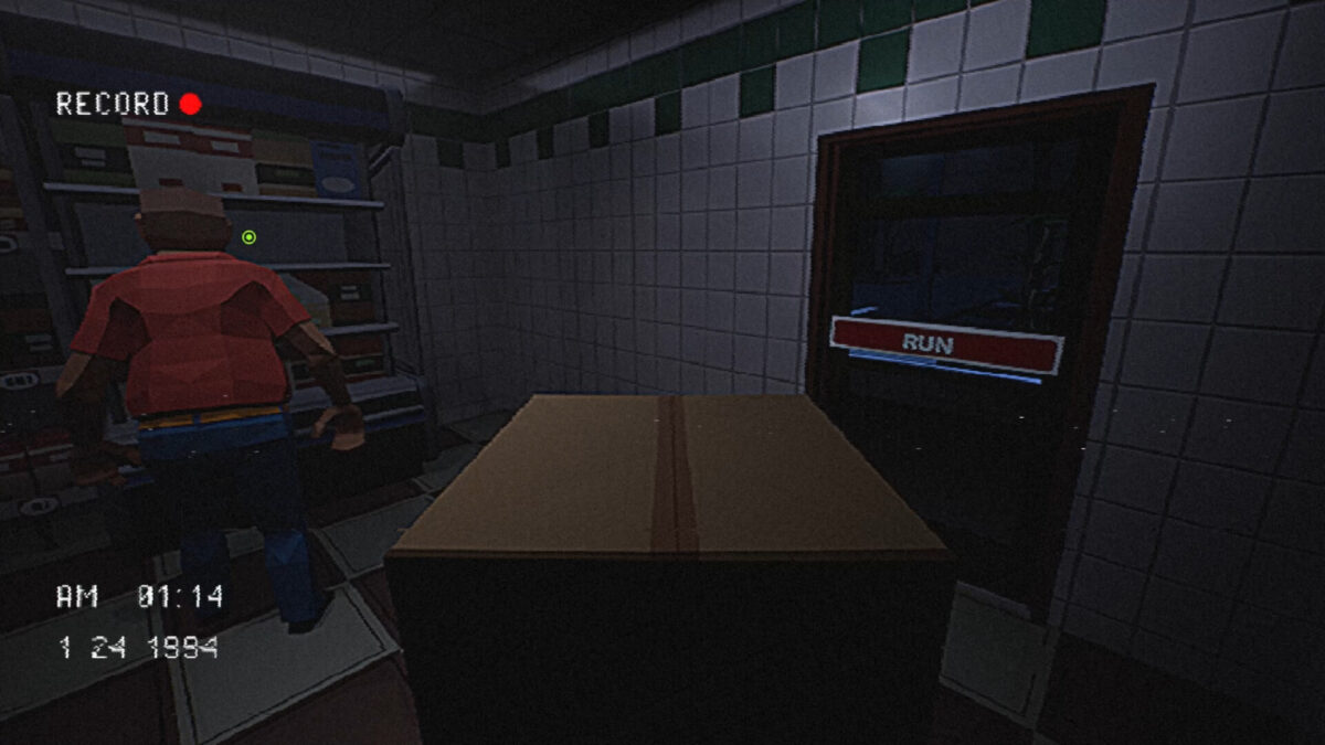 超市門口的空曠感