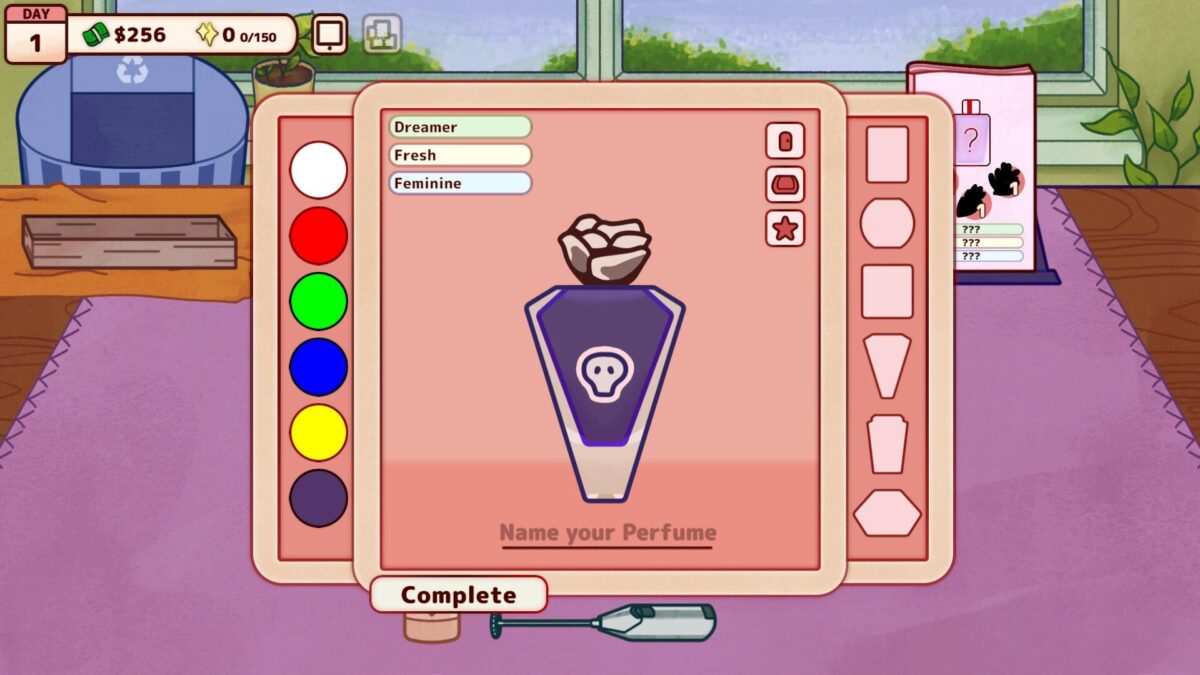 多樣化的香水瓶收藏展示